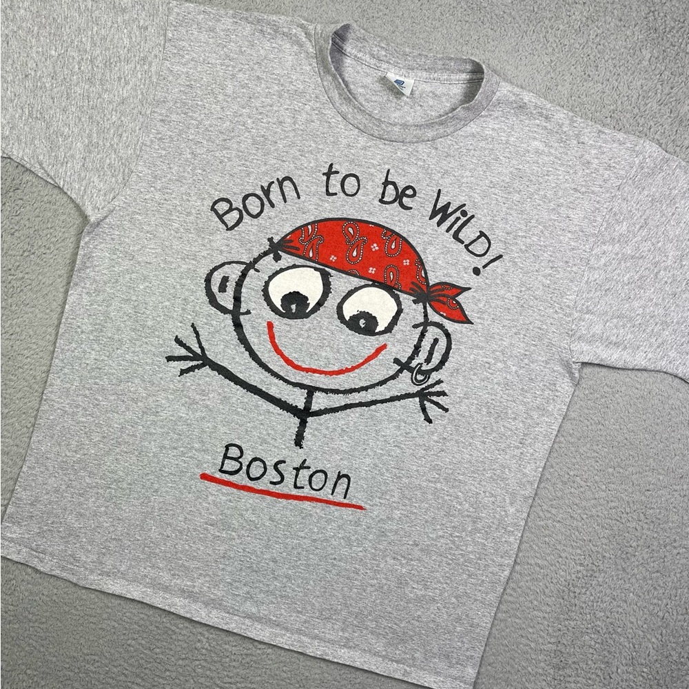 Vintage 90s born to be wild T-shirt